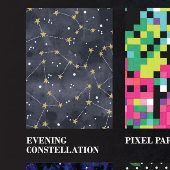 Cherry Velvet Doris Dress in Evening Constellation - Picture 3 of 5